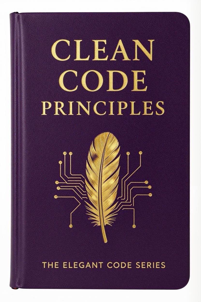 Book cover of Clean Code Principles